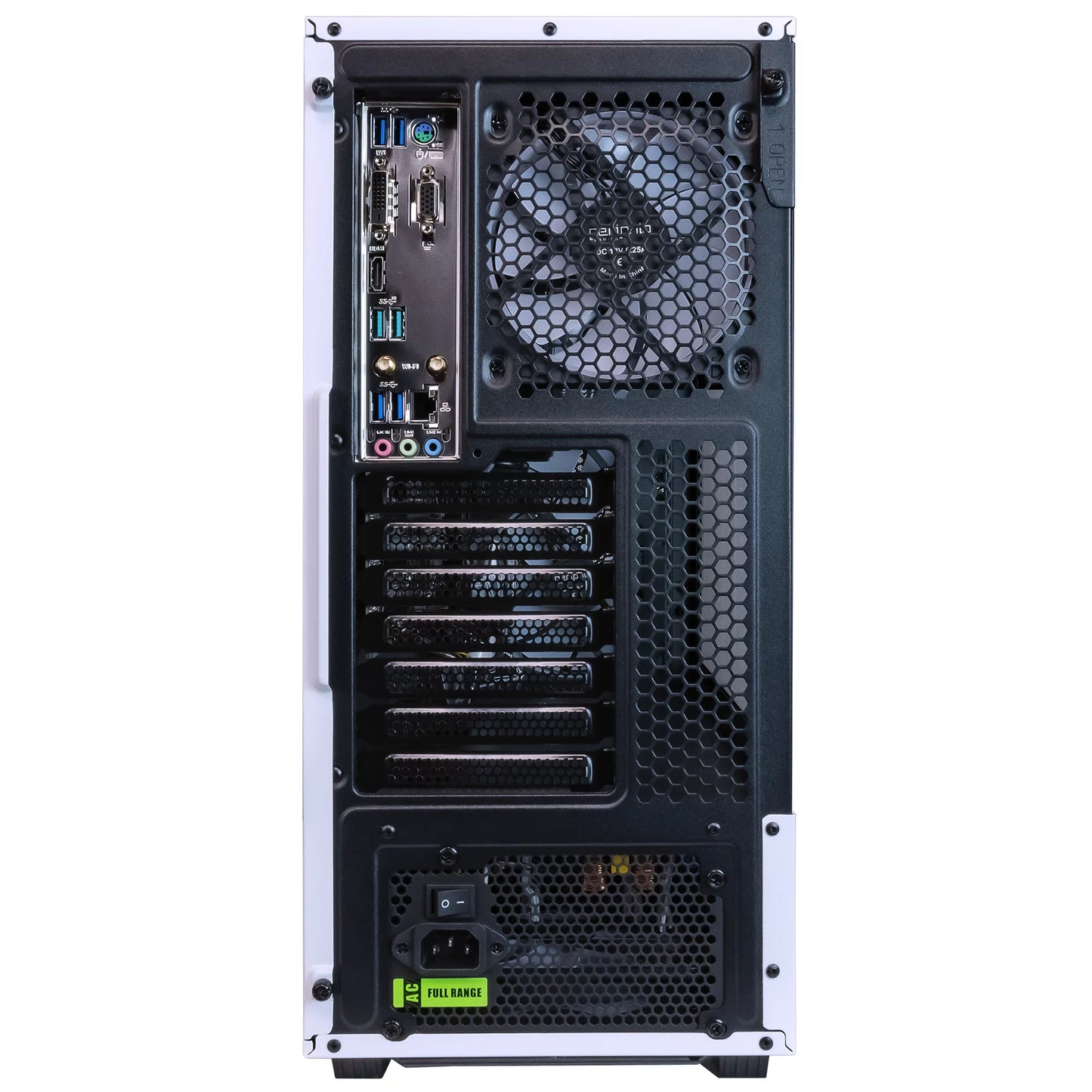 Castle Gaming Desktops, AMD Ryzen 5 5600G, 16GB, 1TB SSD, White - VortexLogic.store