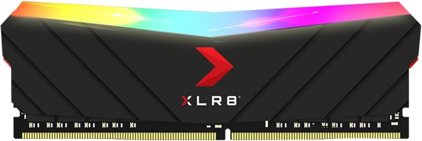 XLR8 Gaming 8GB DDR4 3200Mhz (PC4-25600) CL16 1.35V RGB Desktop (DIMM) Memory – MD8GD4320016XRGB - VortexLogic.store