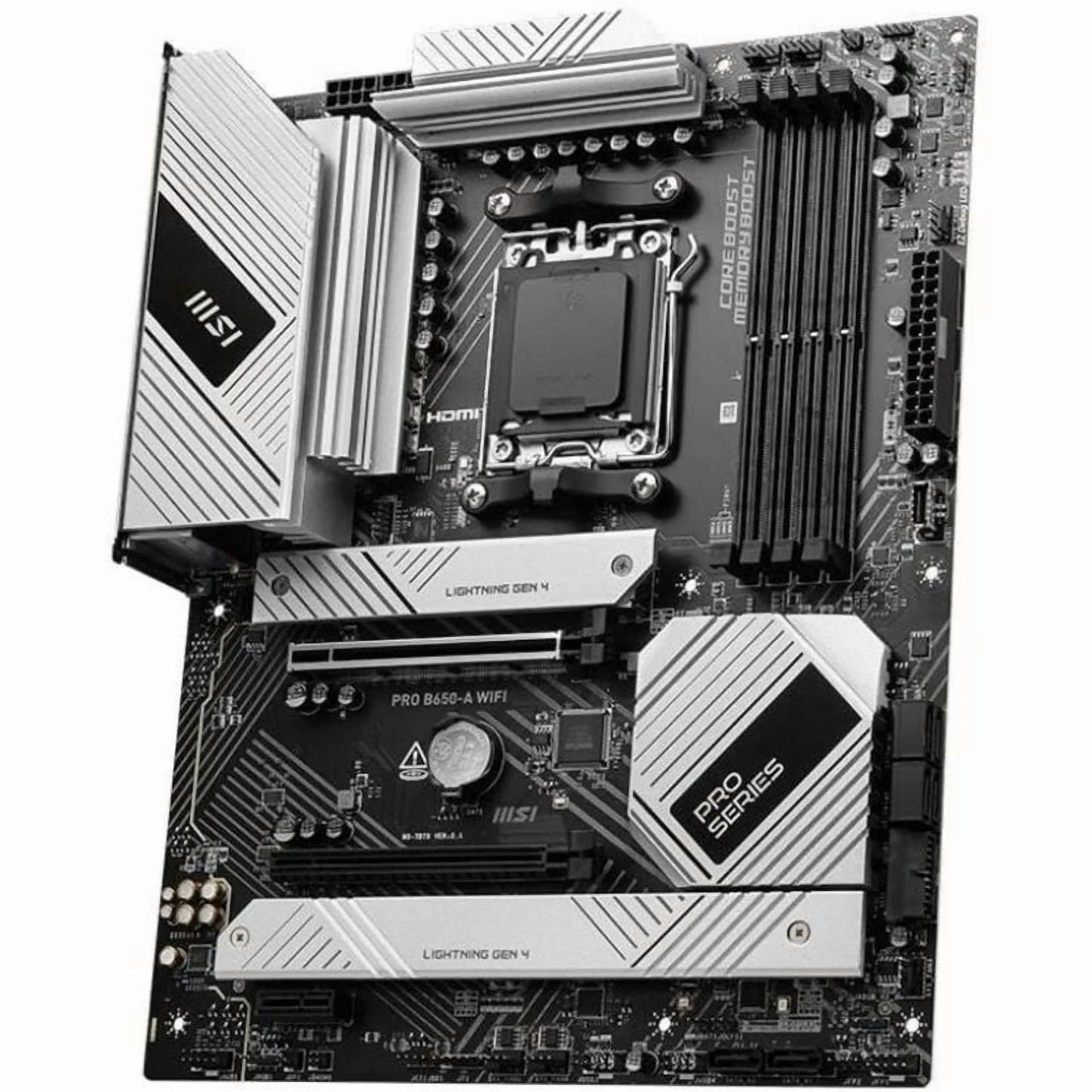 PRO B650-A WIFI ATX Socket AM5 DDR5 for AMD Ryzen CPU - VortexLogic.store