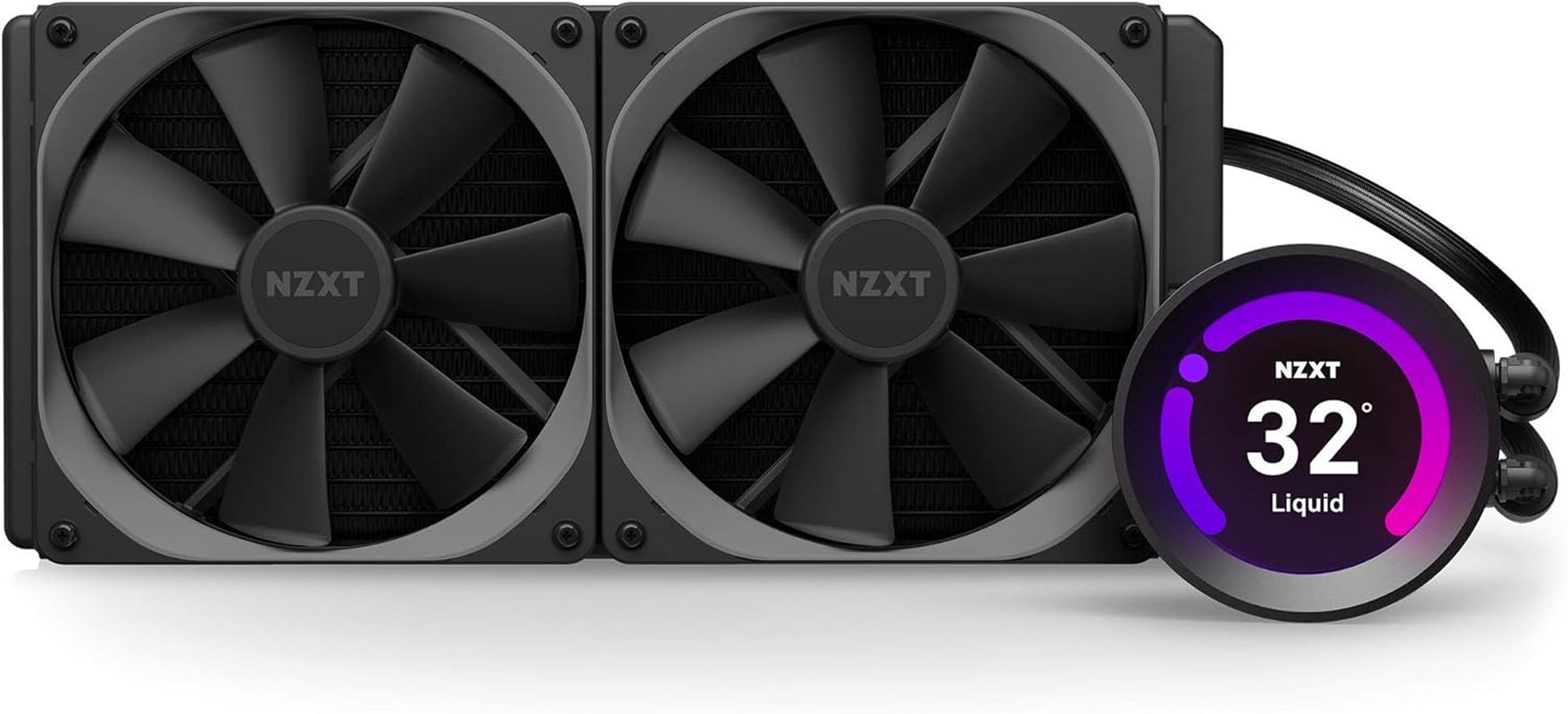 Kraken Z63 Black - Liquid Cooler with LCD Display - VortexLogic.store