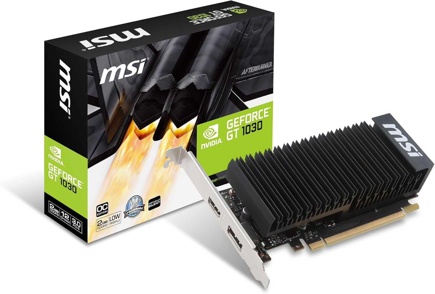 Graphic Cards GT 1030 2GH LP OC - VortexLogic.store